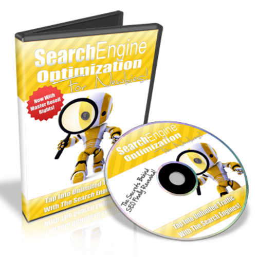 Product picture Search Engine Optimization for Newbies with MRR