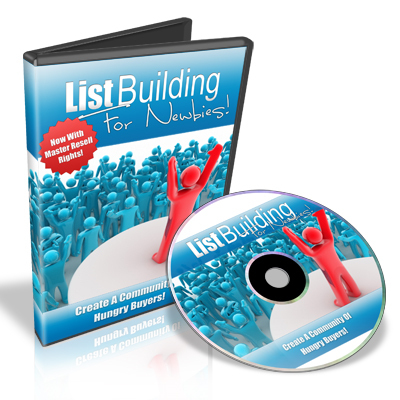 Product picture List Building For Newbies Videos with MRR