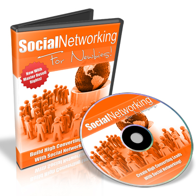 Product picture Social Networking For Newbies Videos with MRR